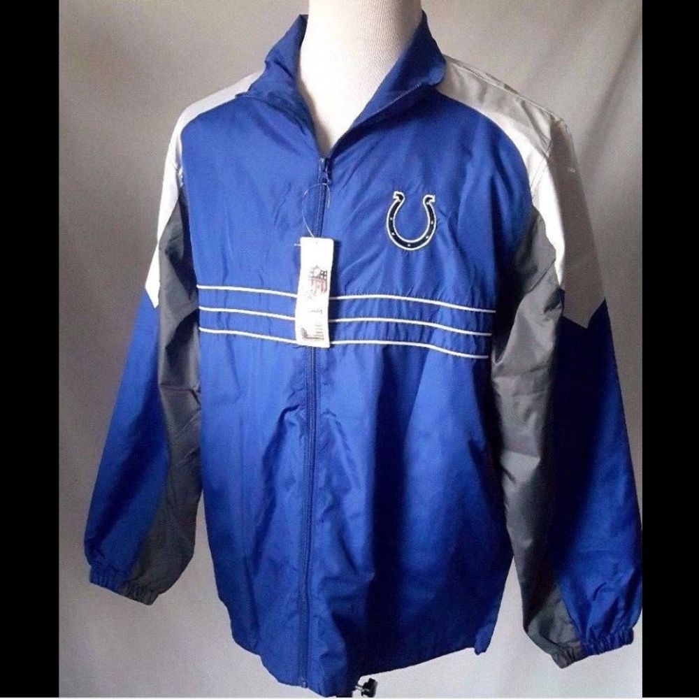 Indianapolis Colts  Reebok WindbreakerJacket Sz  L